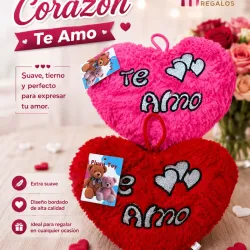 Extra Peluche Forma de Corazón 💟