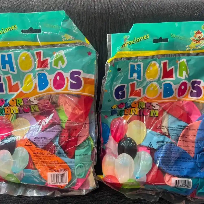 PAQUETE DE GLOBOS 