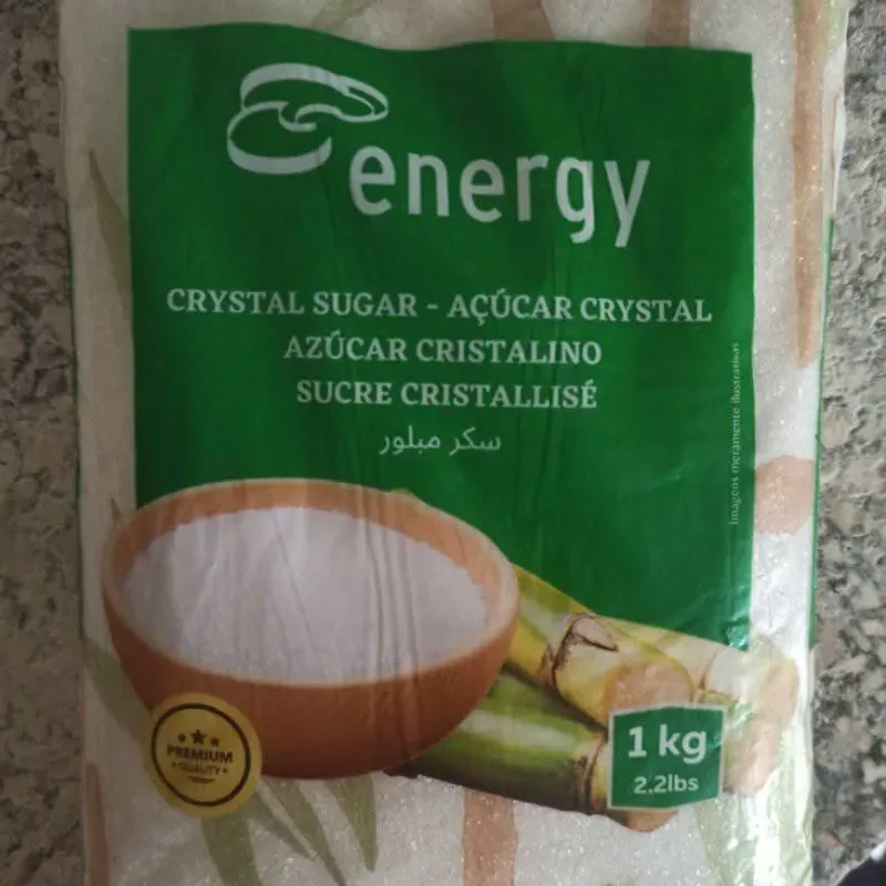 Azúcar blanca 1 kg (4 bolsas )