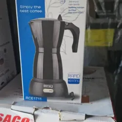 Cafetera electrica 6 tazas 