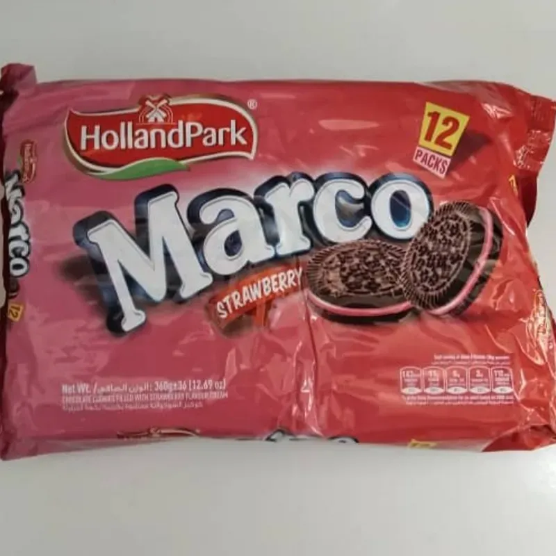 Galletas Marcos de fresa 