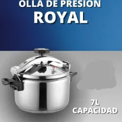 Olla de presión inducción 7 lt 