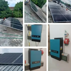 Sistema de estación fotovoltaica 