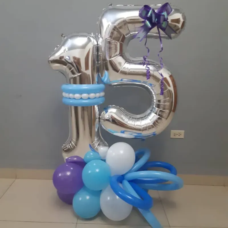 Bouquet de globos 💙 #15