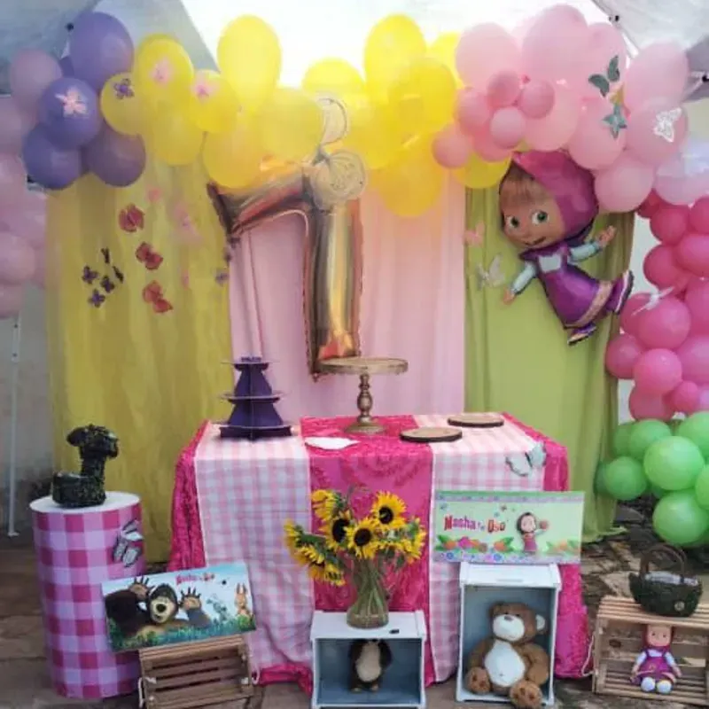 Cumple Masha 👧🏼 y el Oso 🐻 