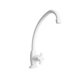 Llave de fregadero cuello ganso