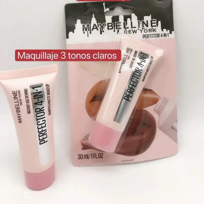 Bases líquidas maybelline 