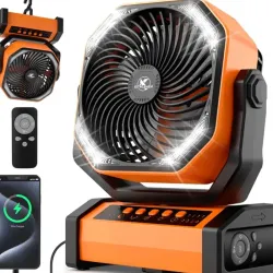 Ventilador recargable 