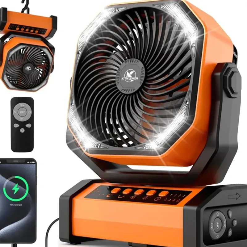 Ventilador recargable 