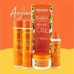 Kit de tratamiento capilar Rhenuks argán oils