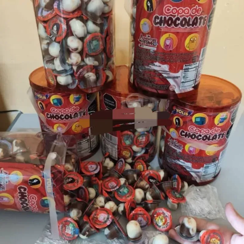 Copas de chocolate 