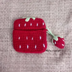 Estuche para audífonos "Mimos en Rojo" 