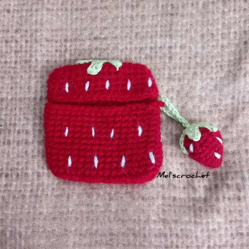 Estuche para audífonos "Mimos en Rojo" 