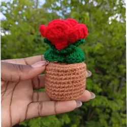 Mini Maceta "Rose Love Pot"