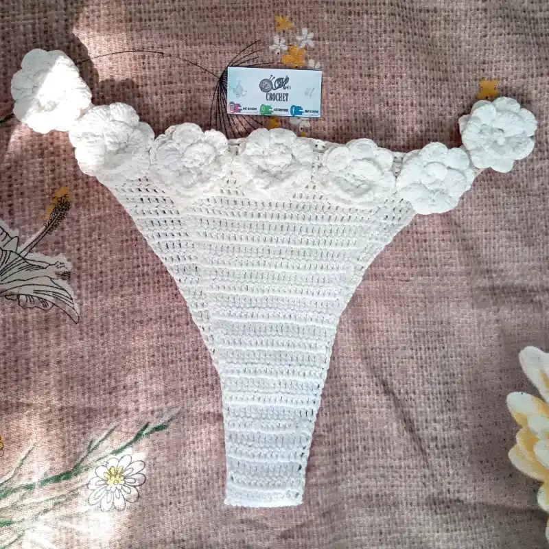 Tanga " Lluvia de flores"