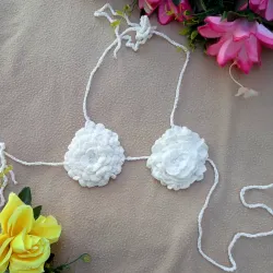 Top "Rosas Blancas"