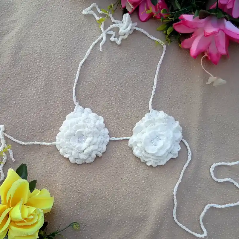 Top "Rosas Blancas"