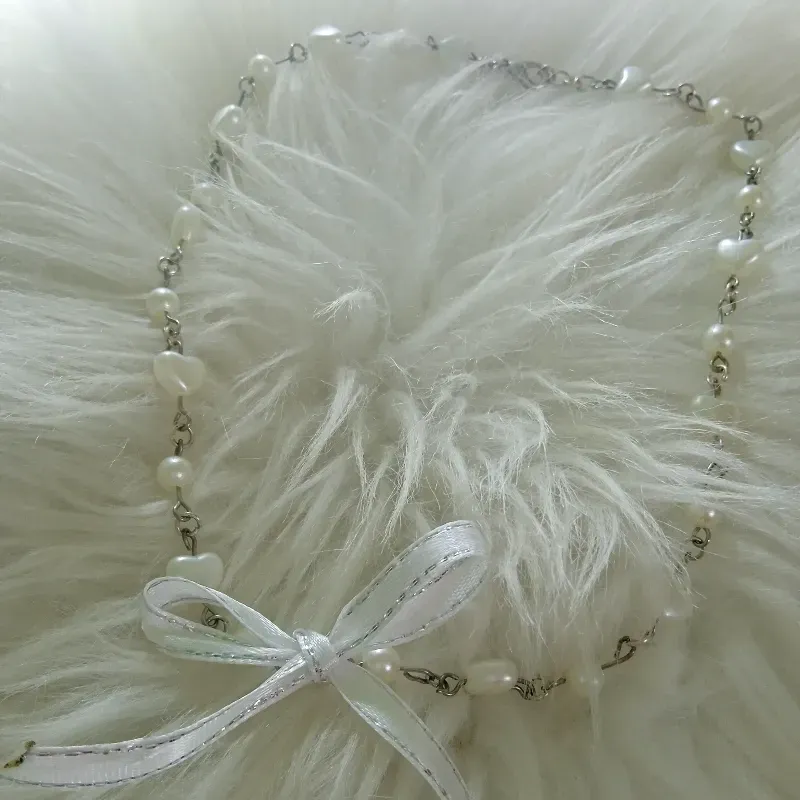 Collar coquette (blanco)