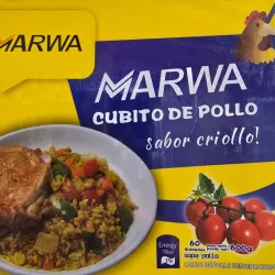 Caldo de pollo en pastillas 
