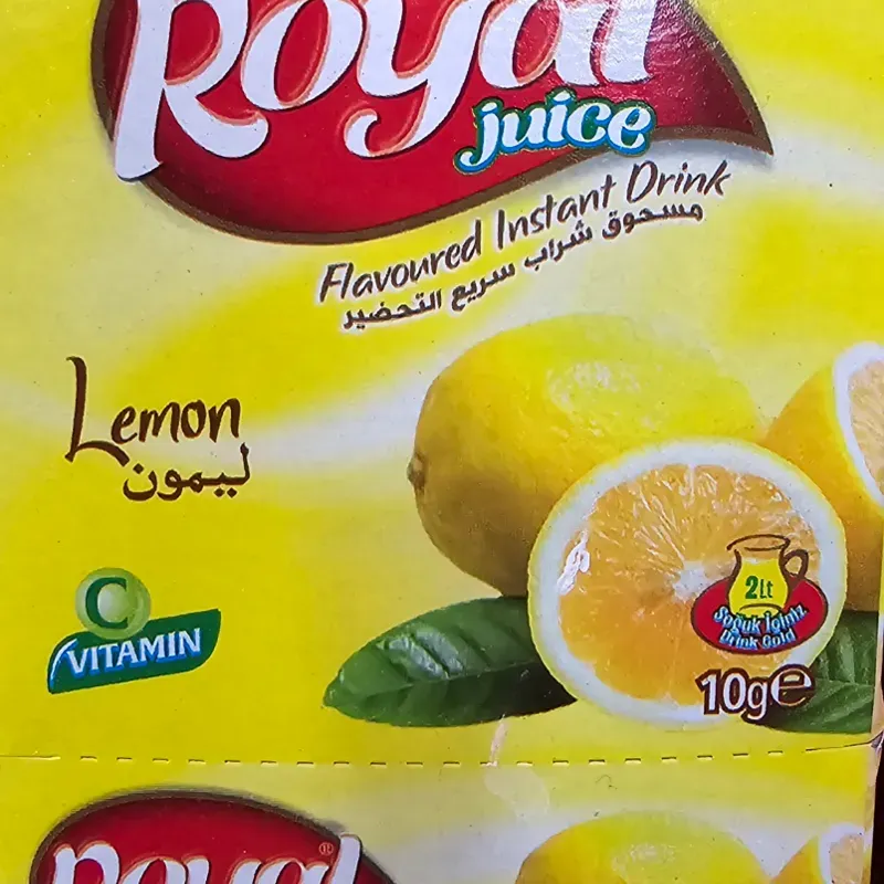 Refresco instantáneo Royal