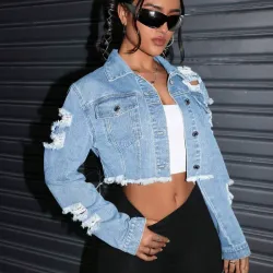 Chaqueta de mezclilla 