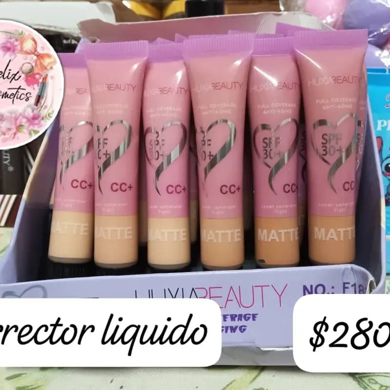 Corrector de ojeras liquido