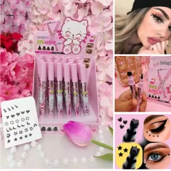 Delineador negro con cuño