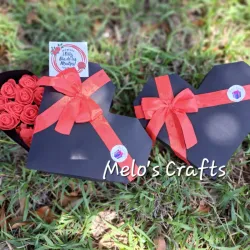 Caja en forma de corazón 