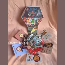 Caja marvel con confituras