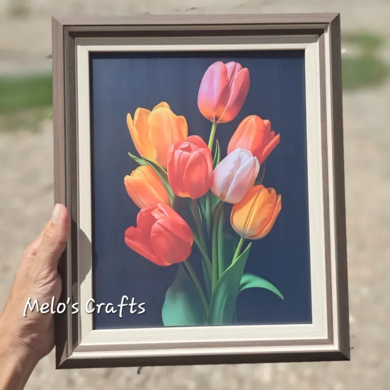 Cuadro original de 8x10 pulgadas 