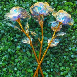 Flores doradas
