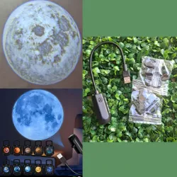 Lámpara proyección de planetas