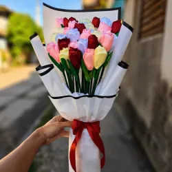 Ramo de 30 tulipanes🥰🌷