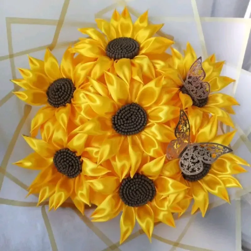 Ramo de 7 girasoles grandes