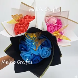 Ramo de 7 rosas de foami💐