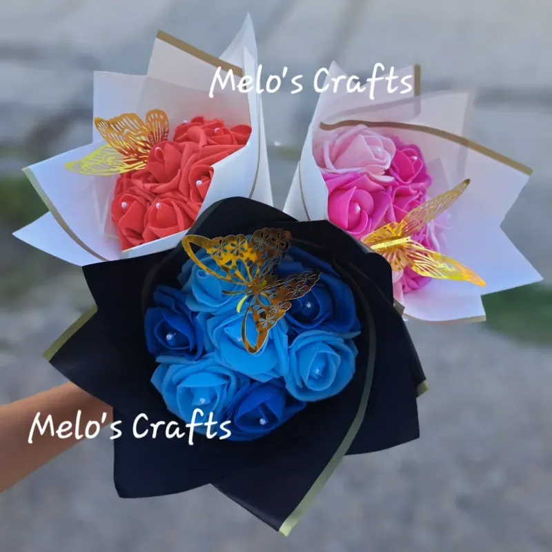 Ramo de 7 rosas de foami💐