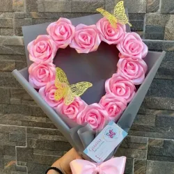 Ramo en forma de corazón 