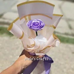 Rosa eterna violeta