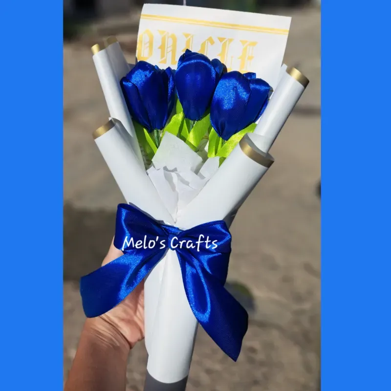 Tulipanes azules