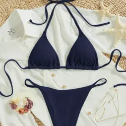 Bikini Azul Oscuro