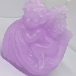 Ángel durmiendo morado 