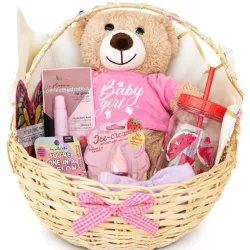 Cesta de regalo de maquillaje