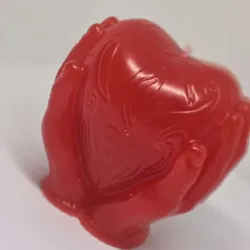 Corazón rojo 