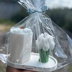 Set de Ramo de tulipán y velon