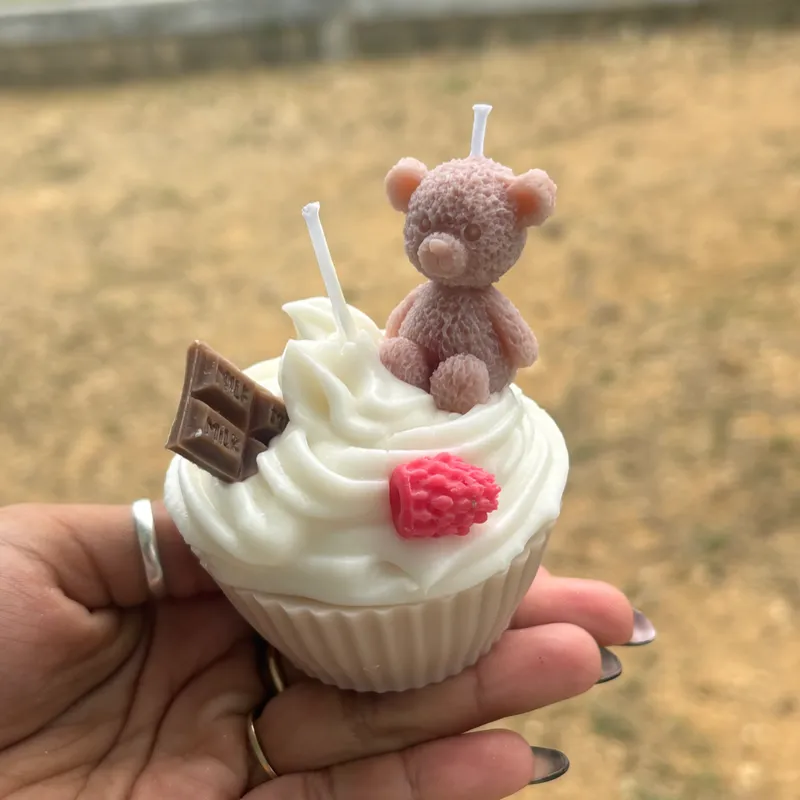 Vela Cupkake aromática cereza