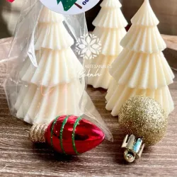 Velas navideñas 