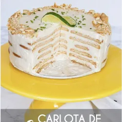 Tarta carlota de limón