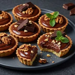 Tartaletas de nutella