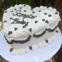 Cake de corazón 