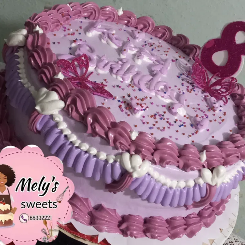 Cake sencillo de mrengue 